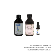 Kit Shampoo Regenerador+Condicionador N. Therapy+Fluido Capilar | regenera e fortalece os cabelos